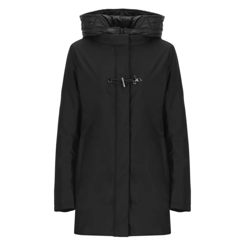 Fay Toggle Coat Black 