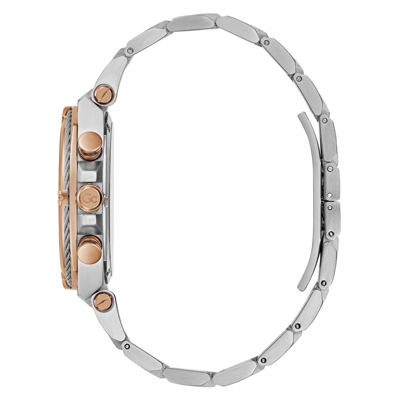 GC Quarzuhr Quarz-Chronographenuhr Gc Ironclass silber(Image 2)