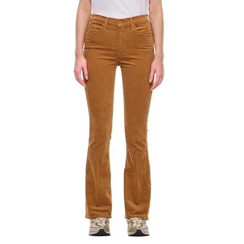 Mother Jeans The Weekender Denim Pants Brown