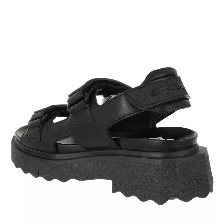 Off white 2025 black sandals