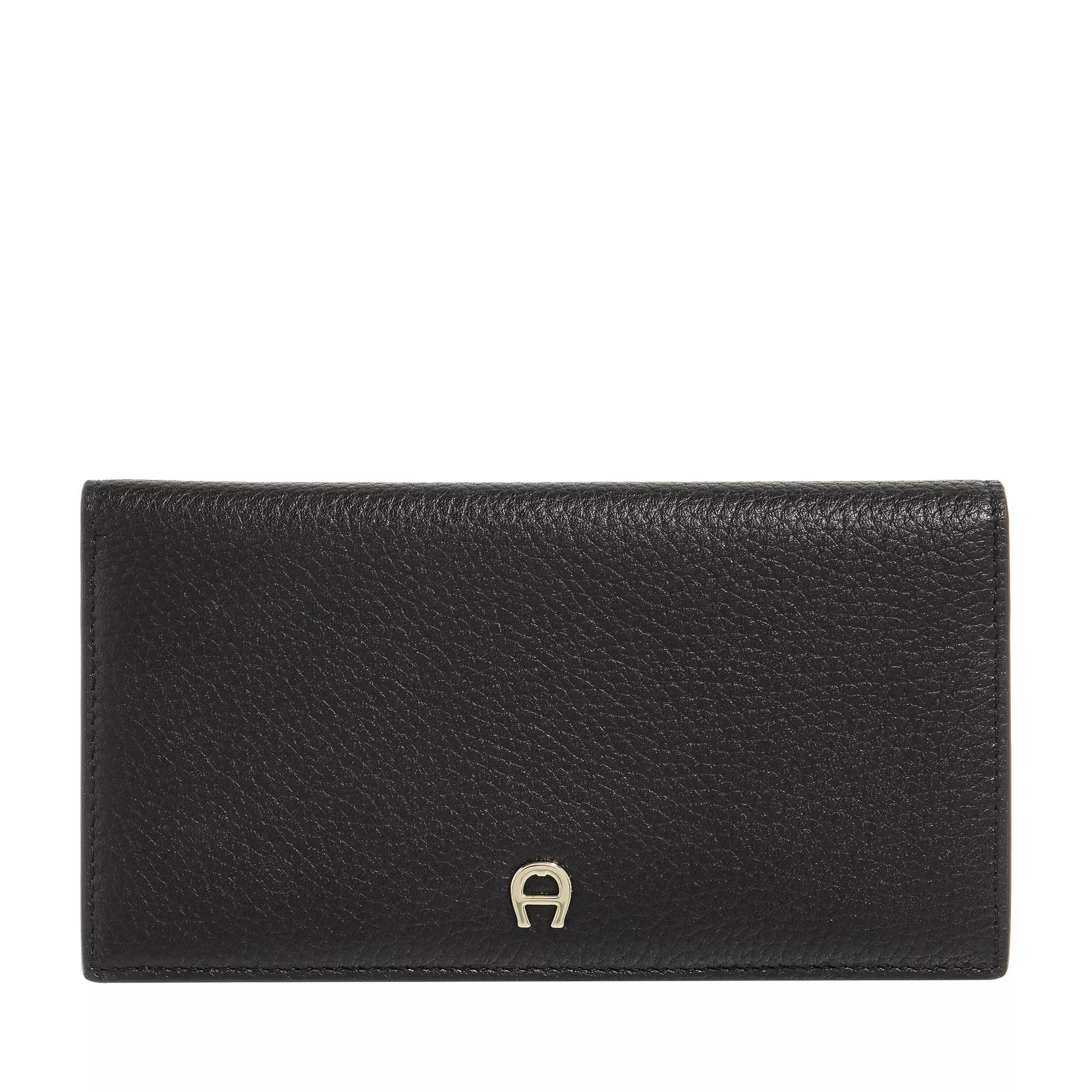 Aigner Portemonnaie - Delia - Gr. unisize - in Schwarz - für Damen