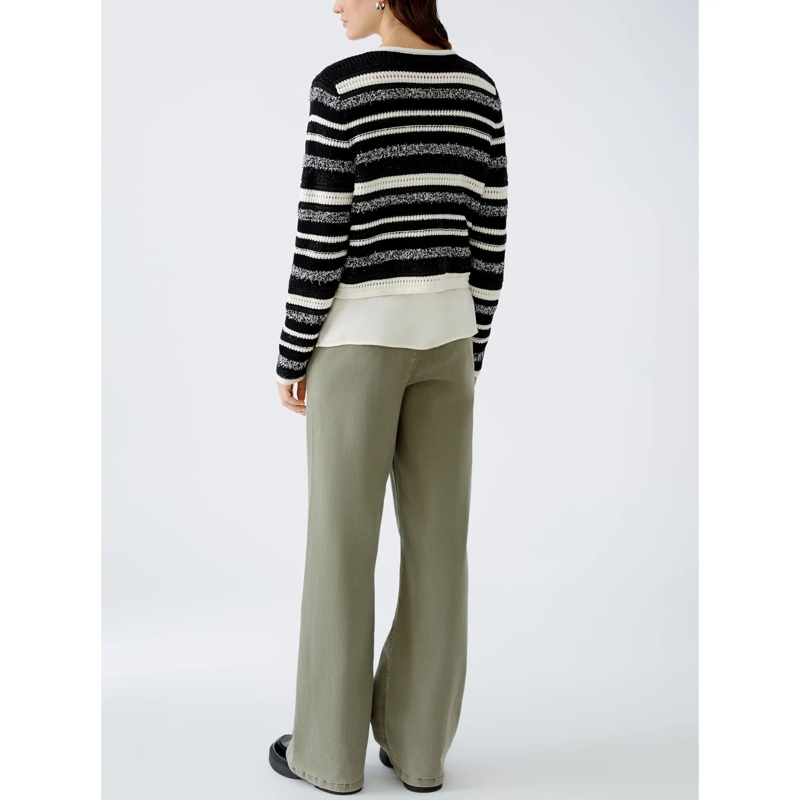 Oui Strickjacke Strickjacke weiss (Image 3)