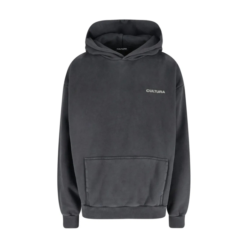 Cultura  Classic Grey Sweater With Timeless Appeal Grey