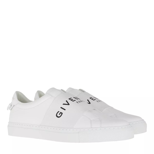 Givenchy Paris Webbing Sneaker Leather White Slip-On Sneaker