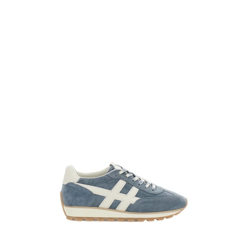Hogan Lage-top sneaker H701 Laced H Blue