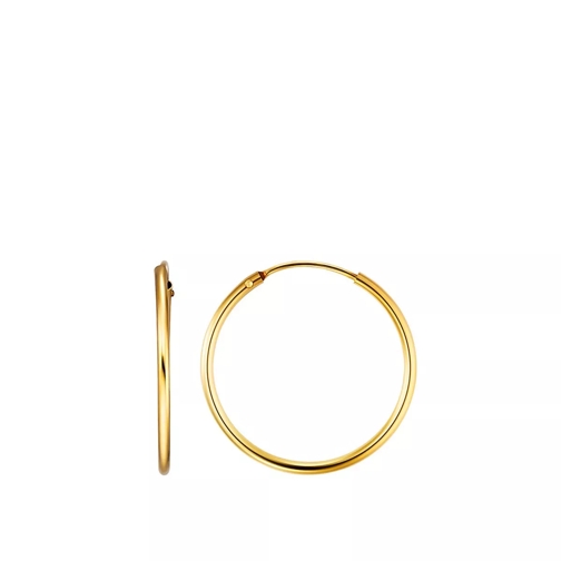 BELORO Creole Earring 8k S Gold Orecchini a cerchio