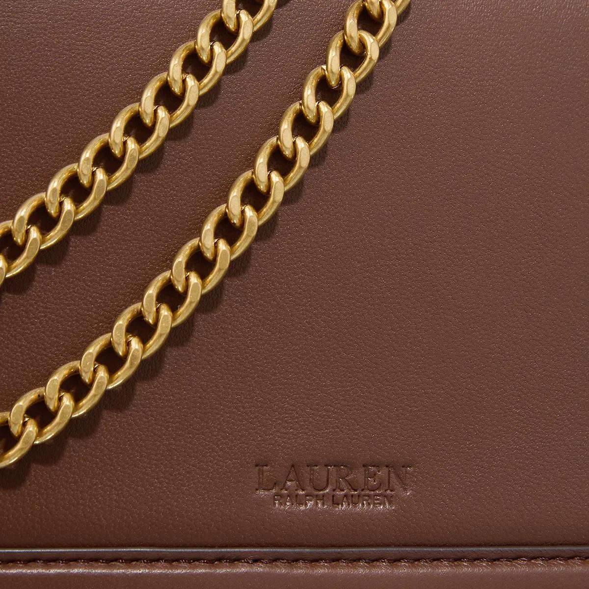 Lauren Ralph Lauren Crossbody bags Sawyer Shoulder Bag Medium in bruin