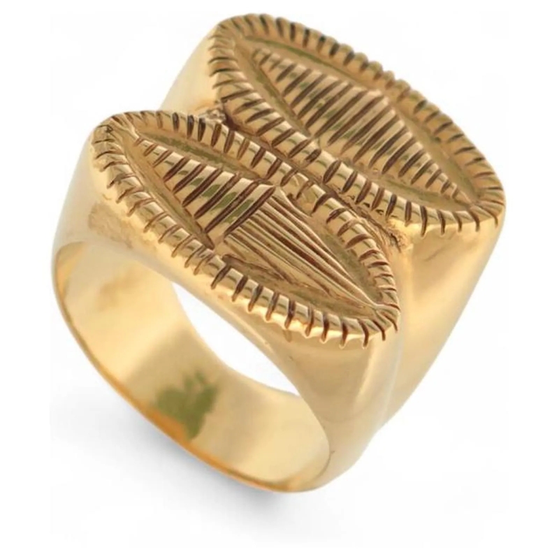 Chloé Ring CHLOE MADDIE RING T54 GOLDPLATTIERTER SIEGELRING 1 gold