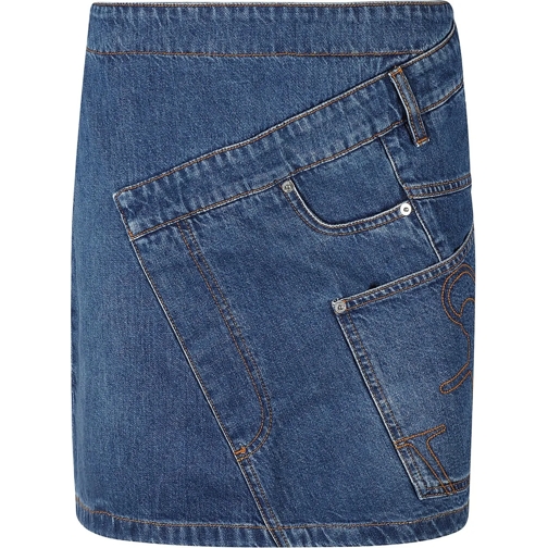 J.W.Anderson Midi-Röcke Twisted Mini Skirt Blue blau