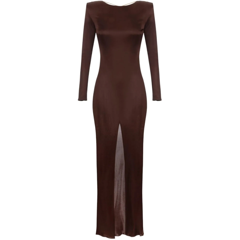 Elisabetta Franchi Midikleid Dresses Merlot rot