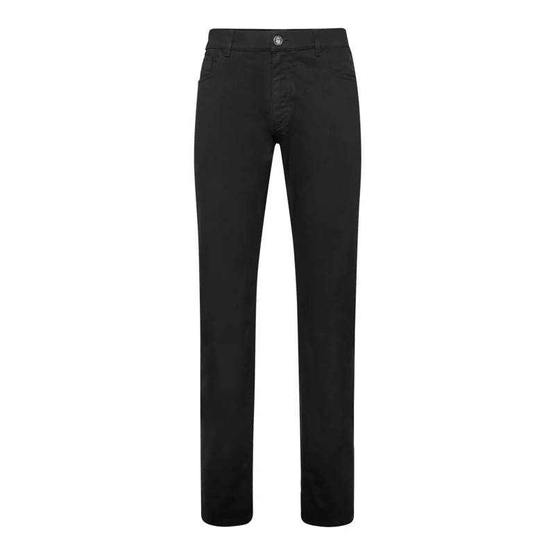 BILLIONAIRE Jeans mit geradem Bein Jeans Regular Fit Crest schwarz