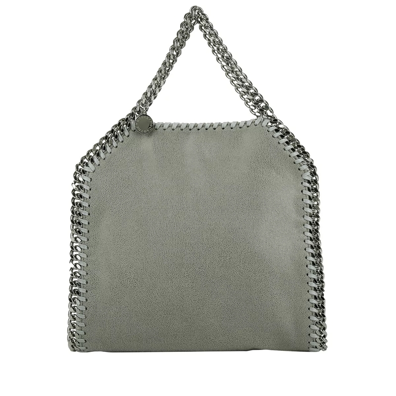 Stella McCartney Tote Mini Falabella 3Chains Light Grey