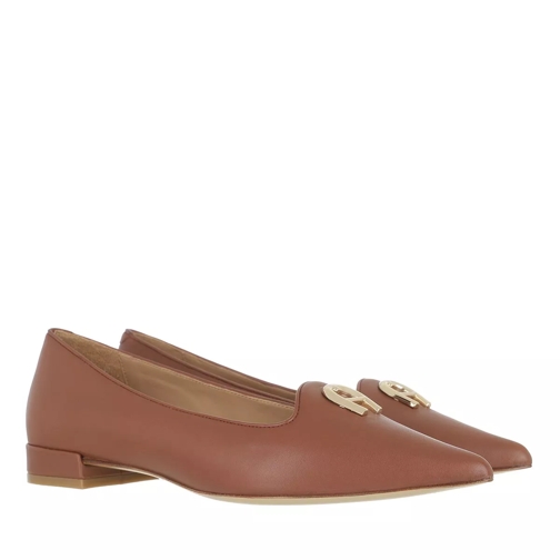 AIGNER Alina 2A Walnut Brown Loafer