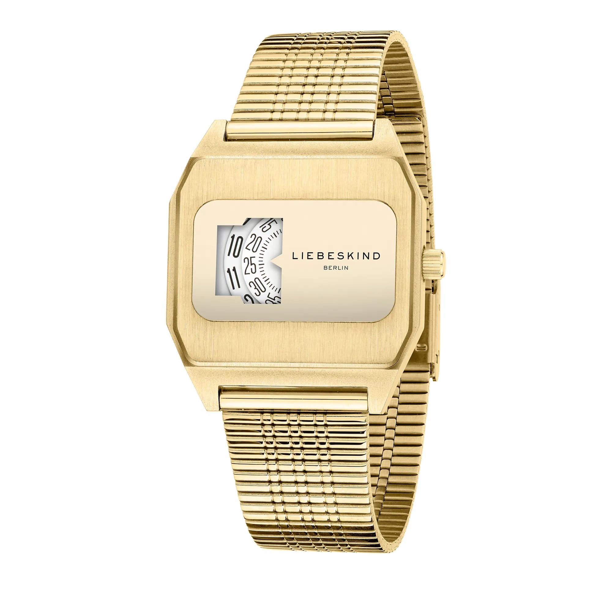Thumbnail - Liebeskind Berlin Uhren - Edelstahl Armbanduhr - Gr. unisize - in Gold - für Damen