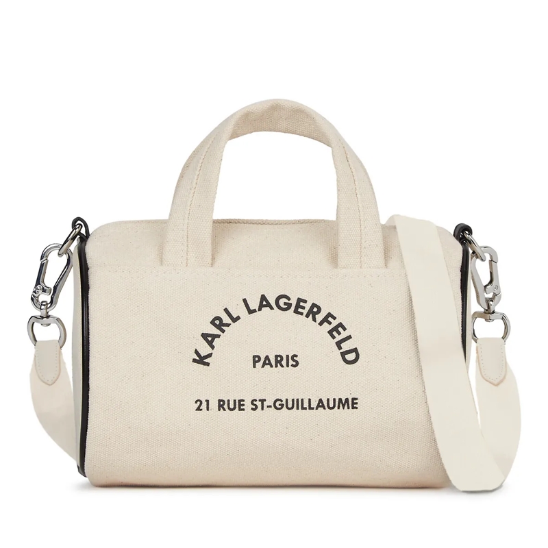 Karl Lagerfeld Duffle Bag Rue St-Guillaume Mini-Seesack Shopper beige