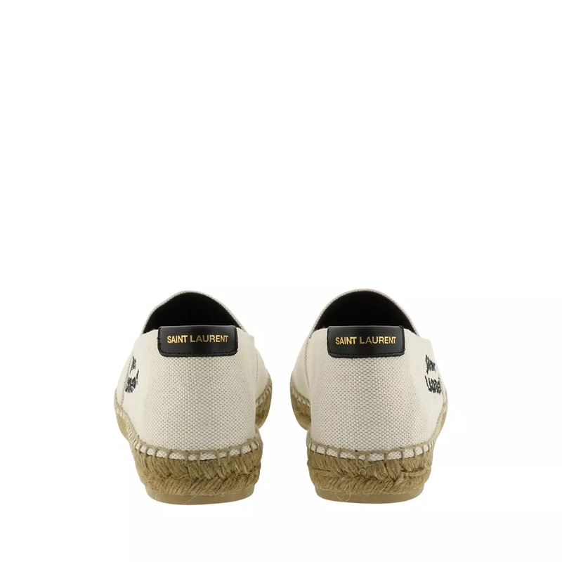 Saint Laurent Espadrilles Embroidered Espadrilles Canvas Natural Beige(Image 5)