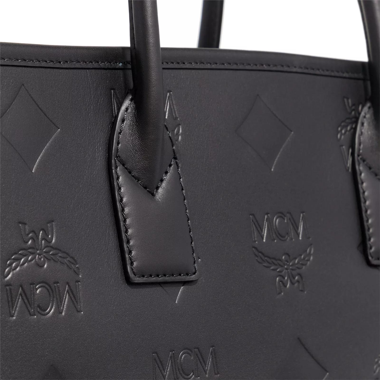 Thumbnail - MCM Shopper & Totes - Munchen Eb Maxi Mn Leather Tote Large - Gr. unisize - in Schwarz - für Damen