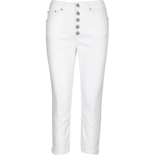 Dondup Jeans à jambe fine Jeans White weiß