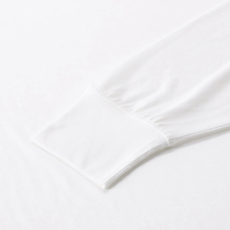 Tom Ford T-Shirt Langarmshirt aus Baumwoll-Mix weiß(Image 4)