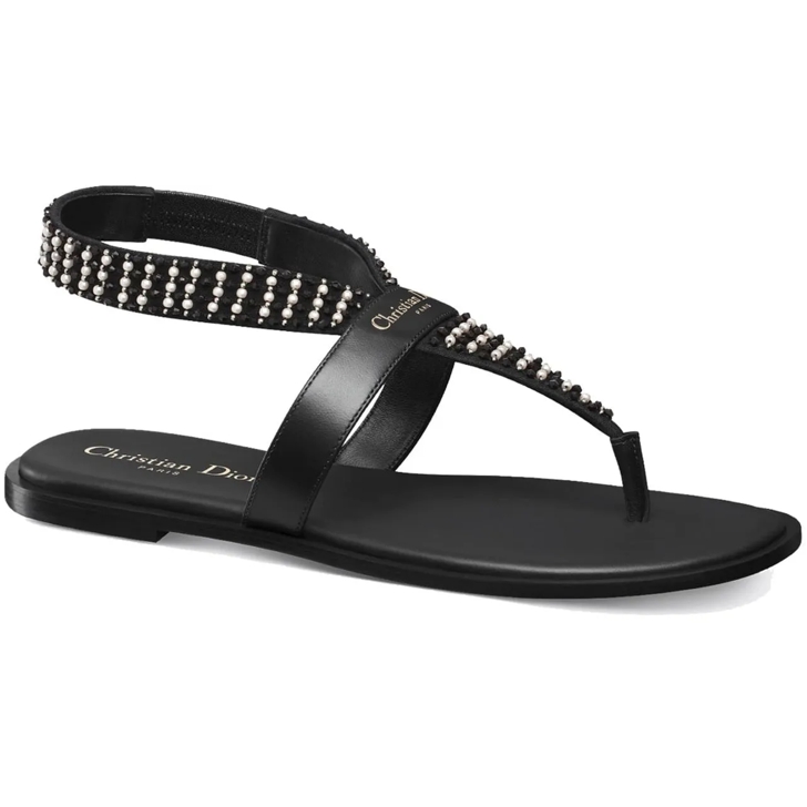 【送料&関税込】Dior Eclat Thong Sandal Christian Dior Dior Eclat Thong Sandal schwarz | T-Shirts