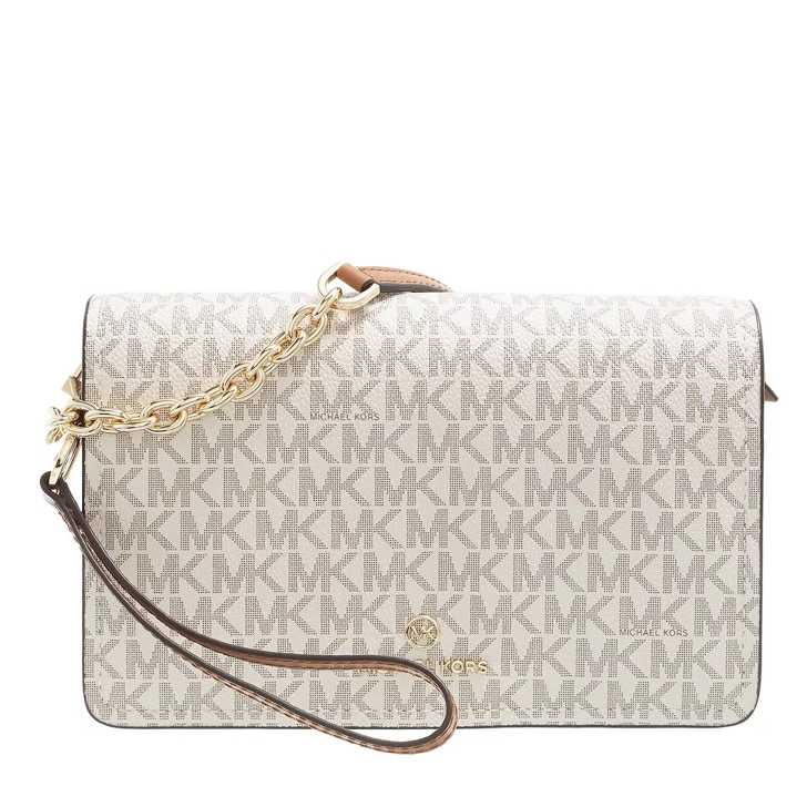 Michael Kors Jet Set Charm Large Accordian Flap Crossbody Bag