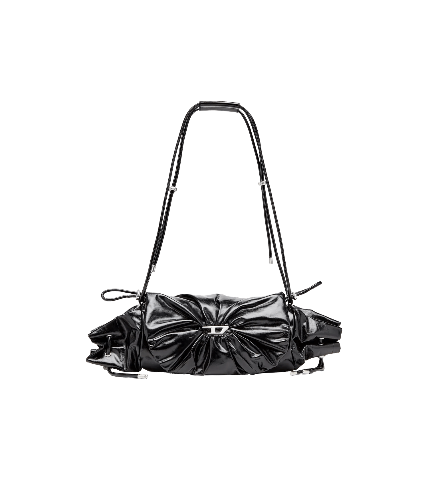 Diesel Crossbody Bags - Scrunch-D Tasche - Gr. unisize - in Schwarz - für Damen