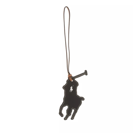 Polo Ralph Lauren Pny Pl Charm Bag Charm Medium Black Nyckelring