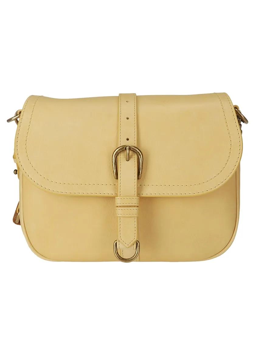 Golden Goose Shopper - Leather Bag With Removable Strap - Gr. unisize - in Braun - für Damen