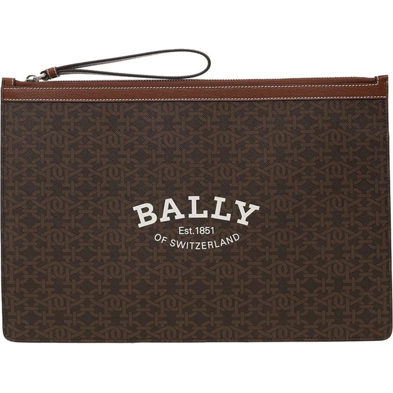 Bally Sac à bandoulière Bollis Logo Large Clutch Bag Black