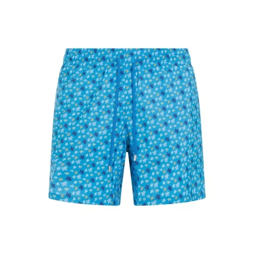 Vilebrequin Mahina Micro Tarta Blue Blue Polyester Swim Shorts Blue 