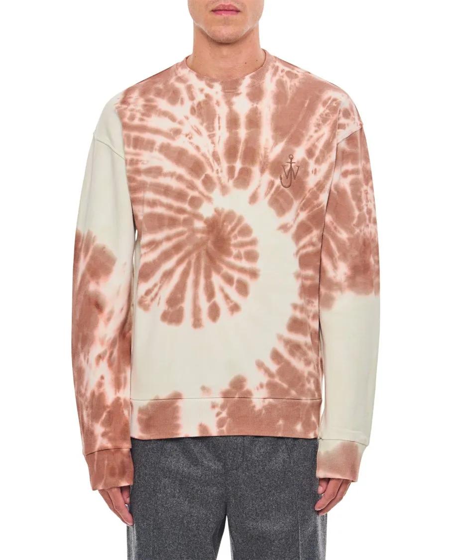 J.W.Anderson - Tie -Dye Cat Sweatshirt - Größe M - braun