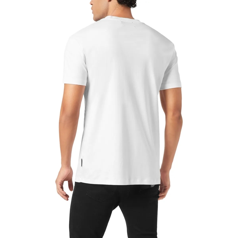 Philipp Plein T-Shirt T-Shirt V-Ausschnitt Ss Hexagon weiss(Image 2)