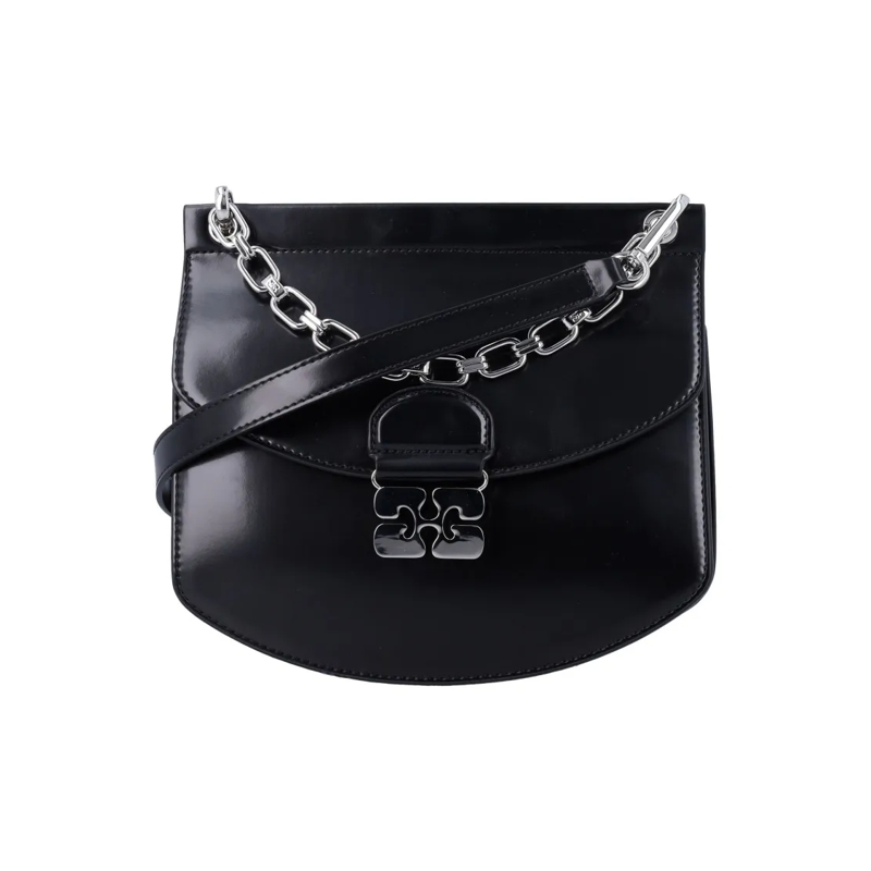 GANNI Sac à bandoulière Apo G Crossbody Bag Black
