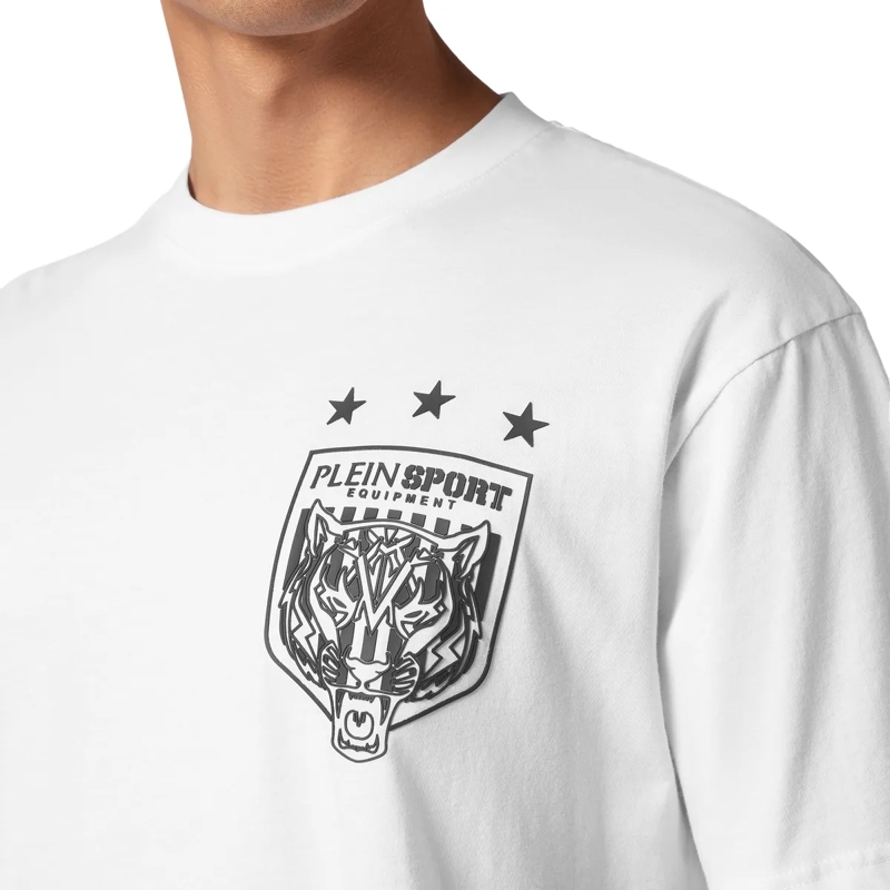 Plein Sport T-Shirt T-Shirt Tiger weiss(Image 3)