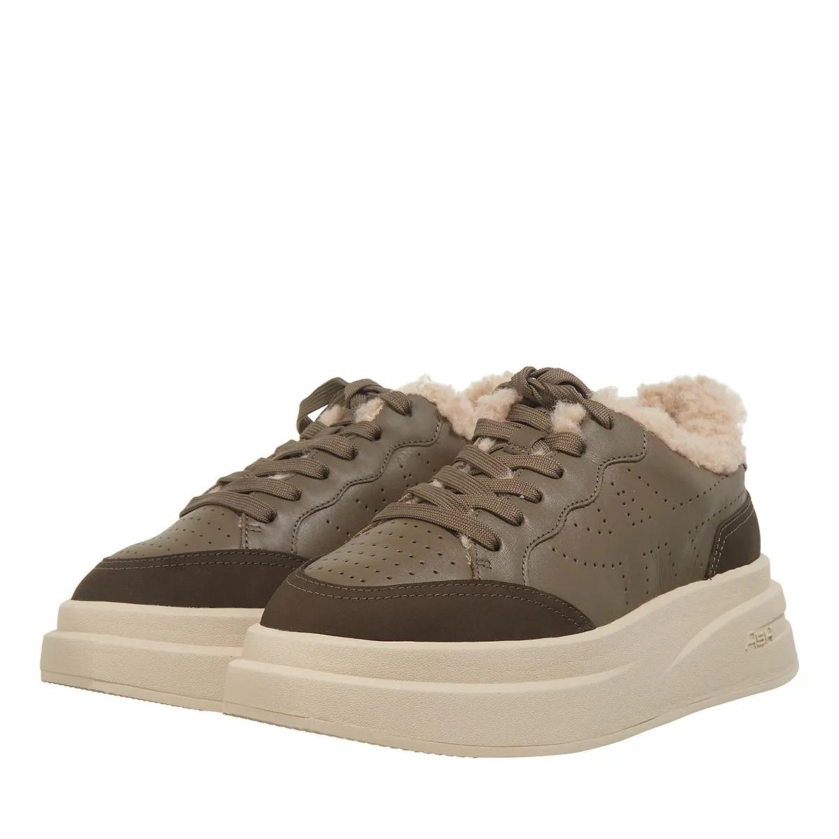 Ash Sneakers - Impuls Fur - Gr. 36 (EU) - in Grün - für Damen