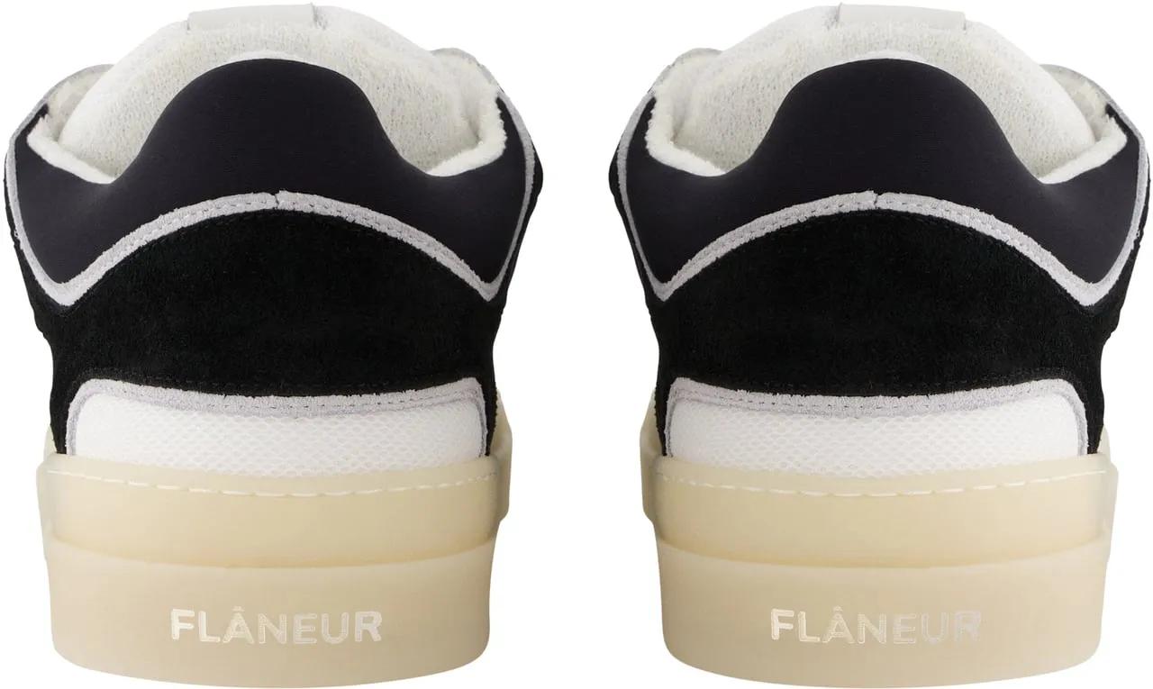 Thumbnail - Flâneur Low-Top Sneaker - Avenue Sneaker Black/White - Gr. 43 (EU) - in Schwarz - für Damen
