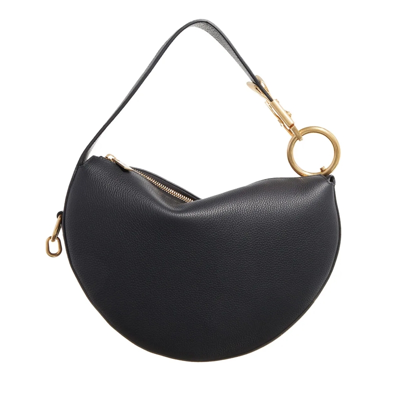 Burberry Hobo Bag Knight Arc Black
