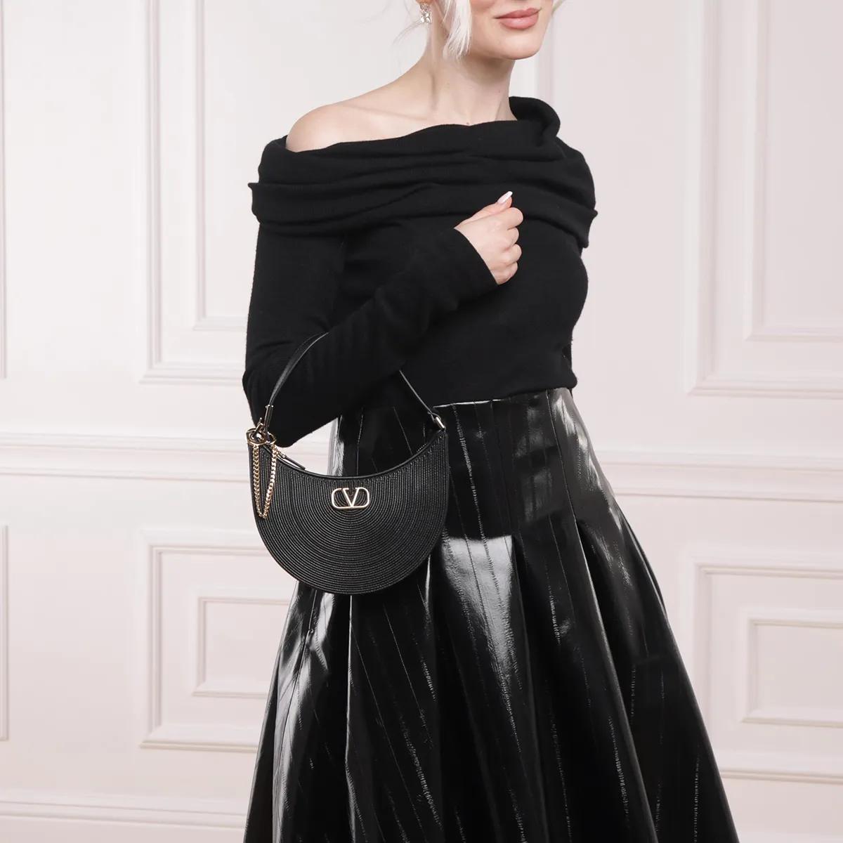 Valentino Garavani Satchels Mini Bag With VLogo in zwart
