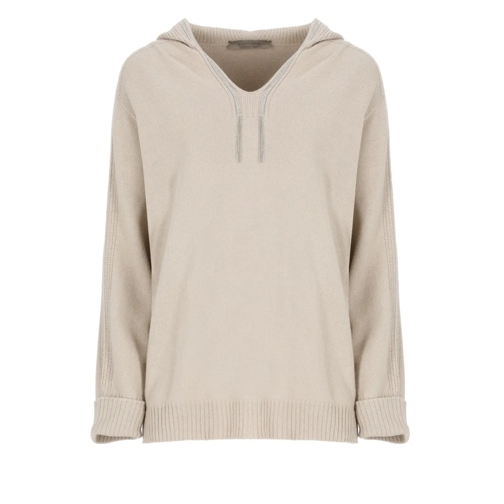 D. Exterior Shirts Cashmere Hoodie Neutrals