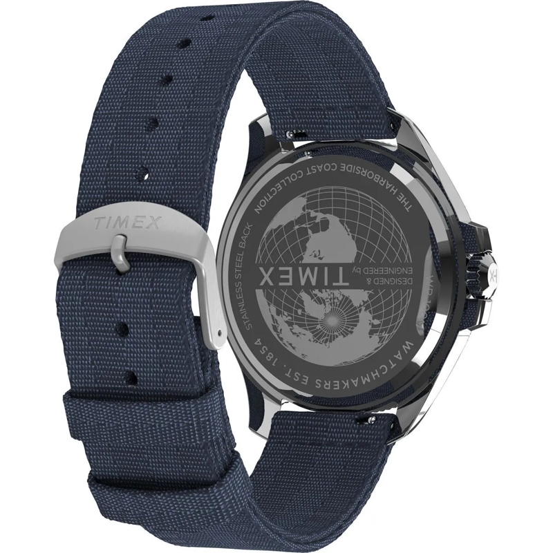 Timex Automatikuhr Quarz-Analoguhr Harborside Coast blau(Image 11)