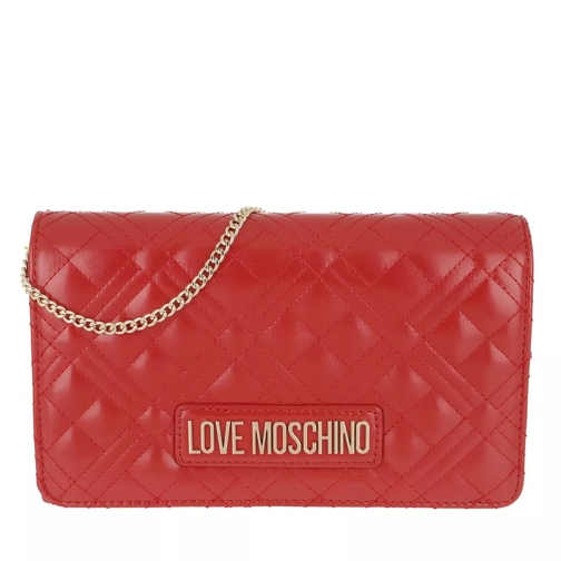 Love Moschino Quilted Handle Bag Rosso Borsetta a tracolla