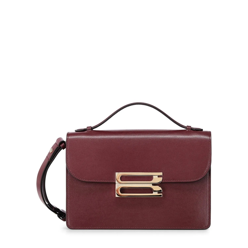 Victoria Beckham Crossbody Bag Tasche Dorian Dunkelrot