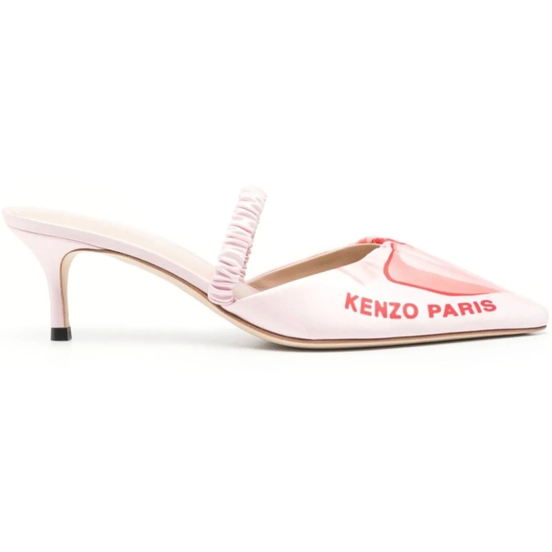 Kenzo Pumps With Heel Light Pink rose