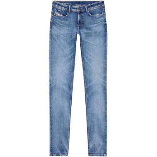 Diesel Magere Been Jeans Jeans Blue blau