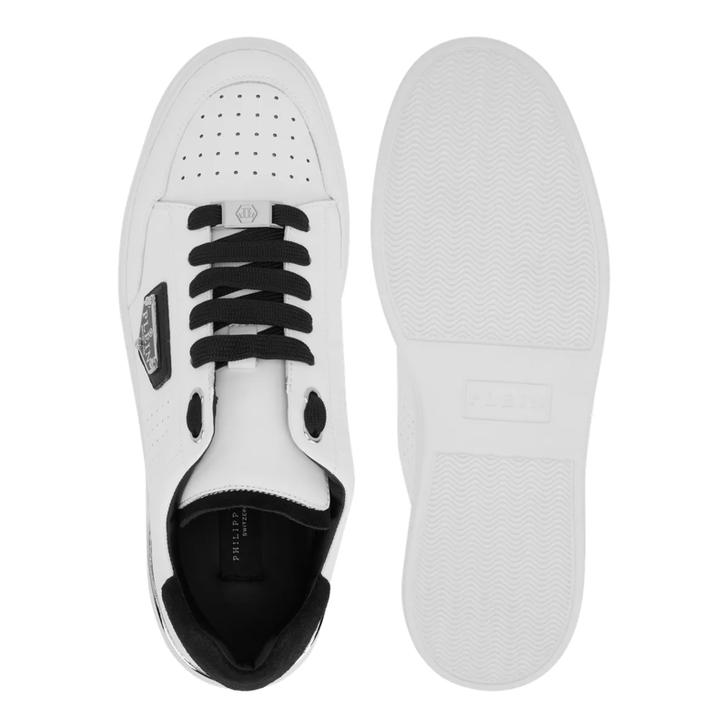 Philipp Plein Low-Top-Sneaker Lo-Top Turnschuhe weiss(Image 4)