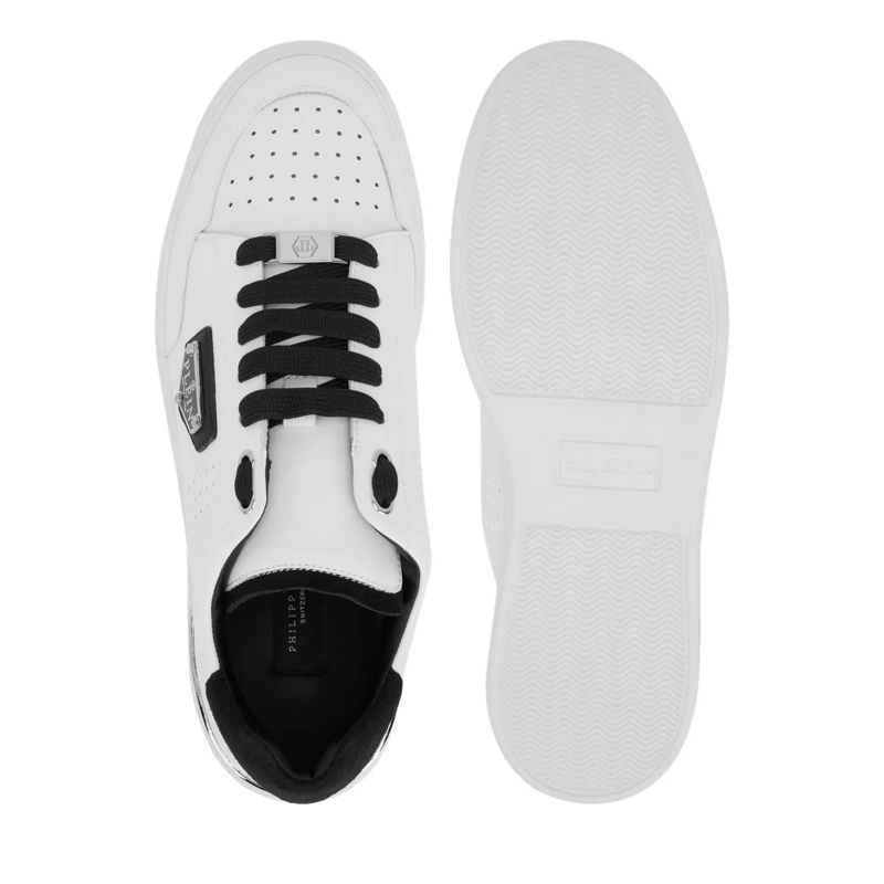 Philipp Plein Low-Top-Sneaker Lo-Top Turnschuhe weiss(Image 5)
