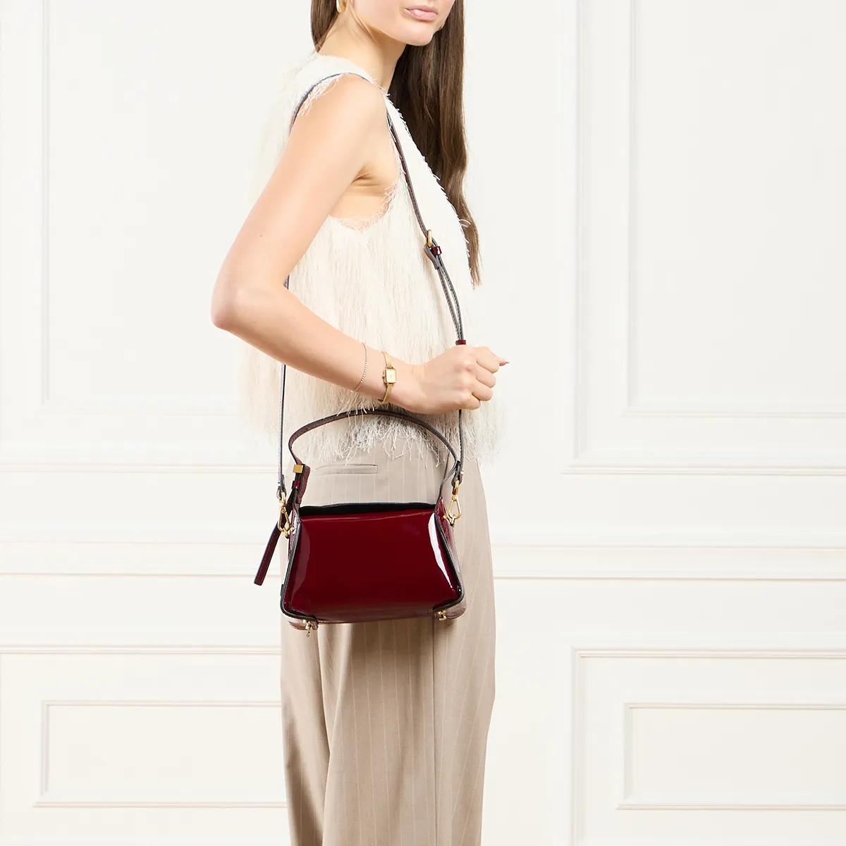 Gianni Chiarini Lakleren handtas Penelope bordeaux