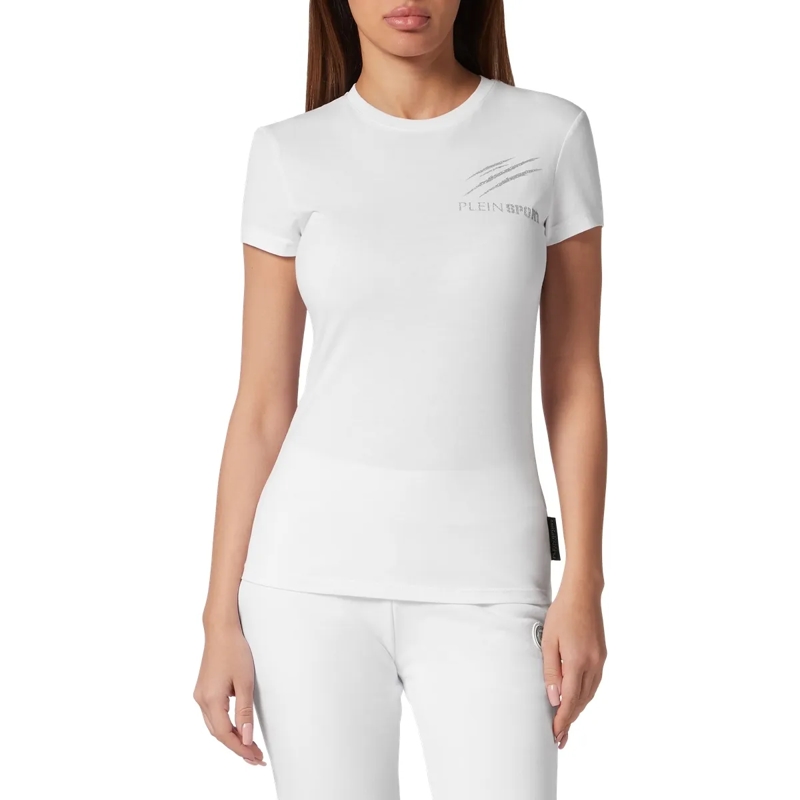 Plein Sport T-Shirt T-Shirt Sexy Pure Basic weiss(Image 3)