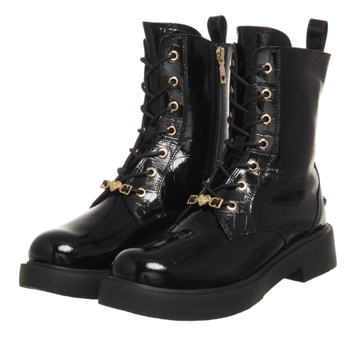 Love Moschino Enkellaars Stivaletto Donna Cocco Nero