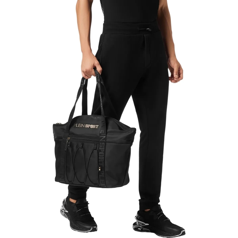 Plein Sport Schultertasche Tragetasche schwarz(Image 3)